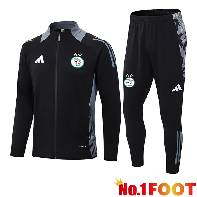 Algeria kit Training Tracksuit - Jacket Black 2024/2025