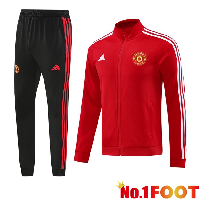 Manchester United kit Training Tracksuit - Jacket Red 2024/2025