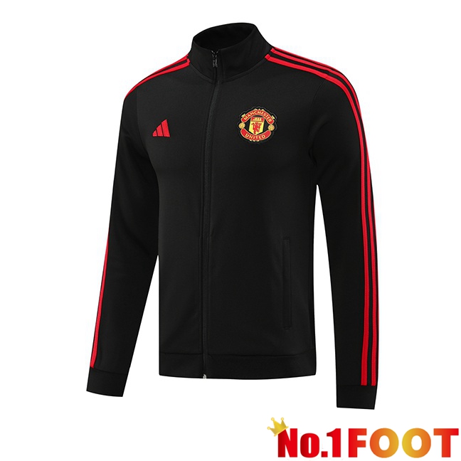 Manchester United Training Jacket Black 2024/2025