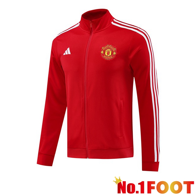 Manchester United Training Jacket Red 2024/2025