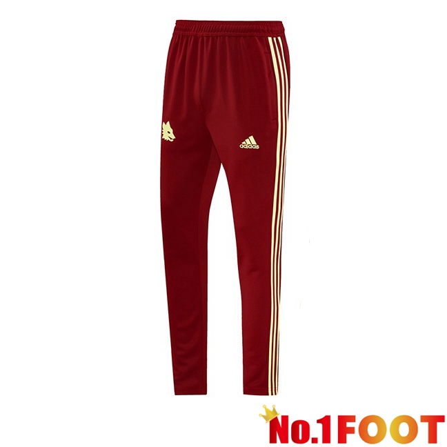 AS Rome Training Pants Red 2024/2025