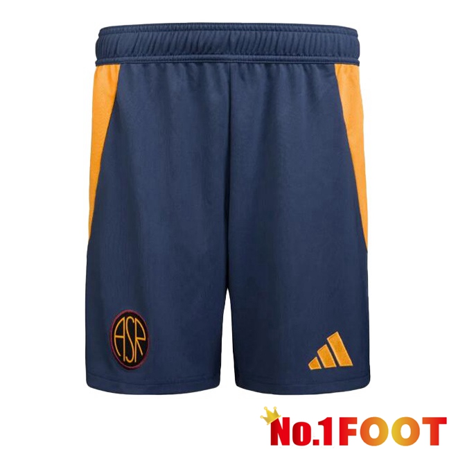 AS Rome Third Soccer Shorts Blue Royal 2024/2025