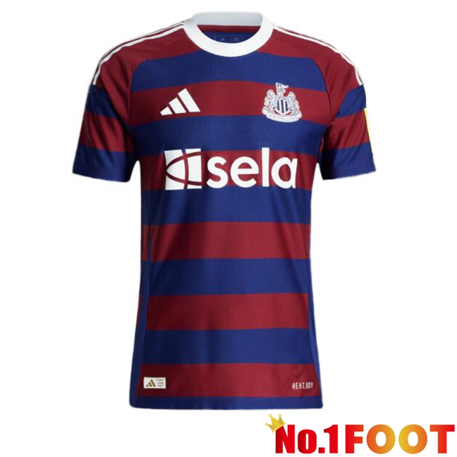 Soccer Jersey Newcastle United Third Blue Red 2024/2025