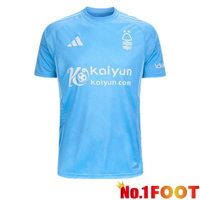 Nottingham Forest Third Soccer Jersey Blue 2024/2025