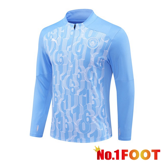 Manchester City Training Sweatshirt Blue 2024/2025