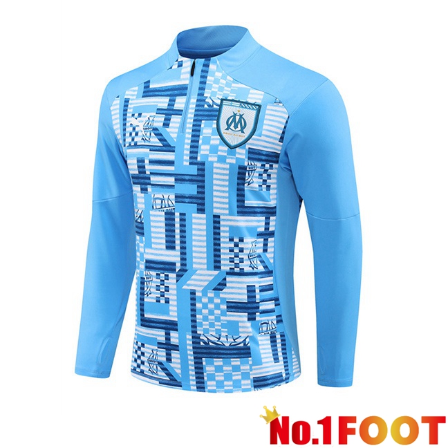 Marseille OM Training Sweatshirt Blue 2024/2025