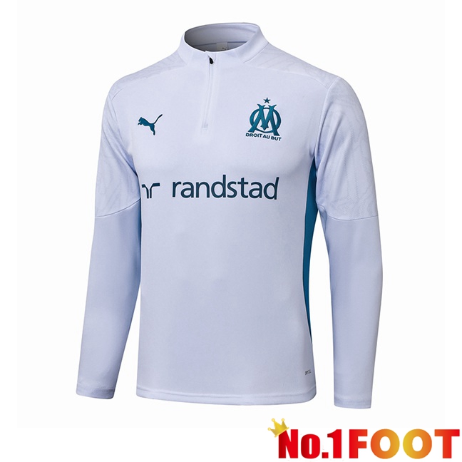 Marseille OM Training Sweatshirt White 2024/2025