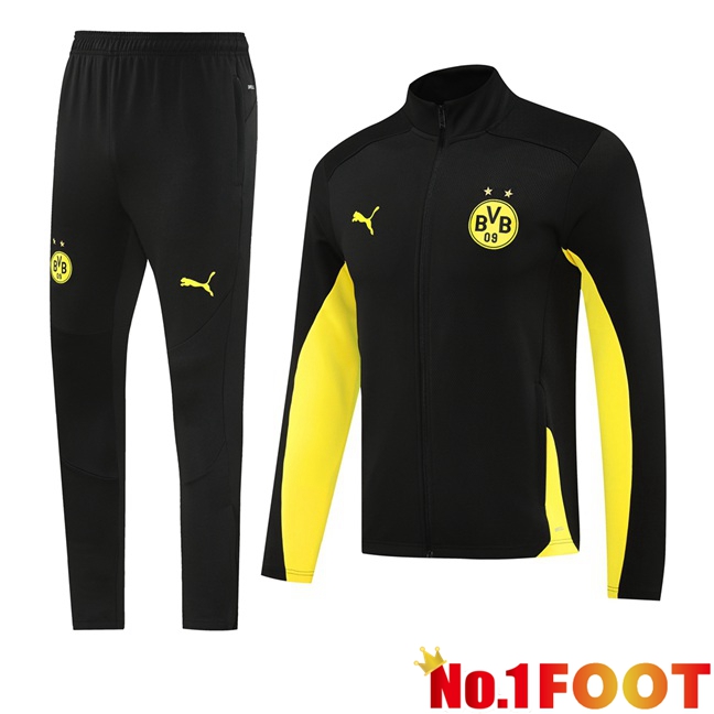 Dortmund BVB kit Training Tracksuit - Jacket Black 2024/2025