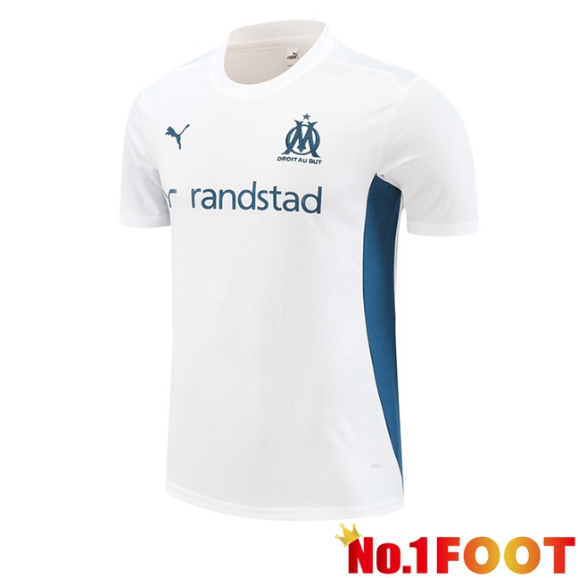 Marseille OM Training T Shirt White 2024/2025