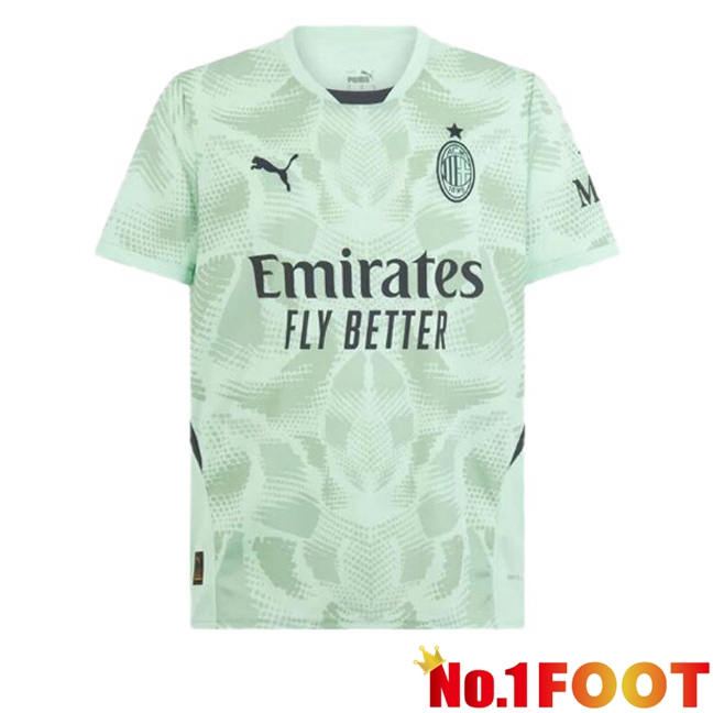 AC Milan Goalkeeper Soccer Jersey Green 2024/2025