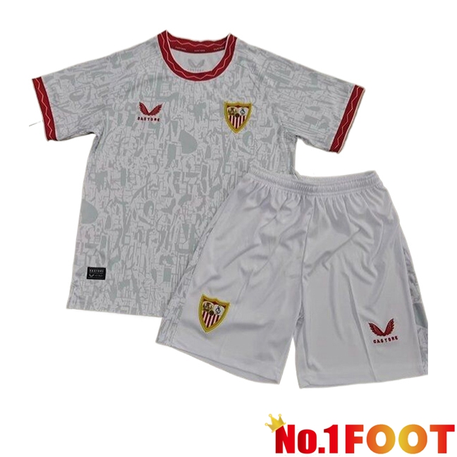 Seville Kids Home Soccer Jersey 2024/2025