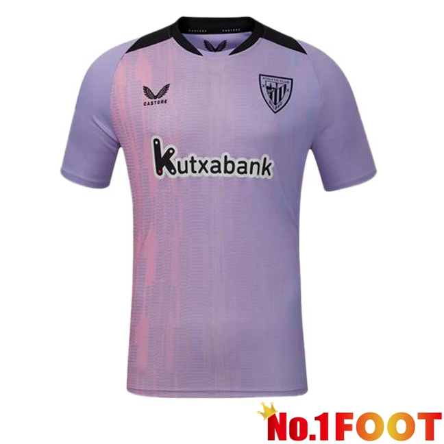 Athletic Club Third Soccer Jersey Purple 2024/2025