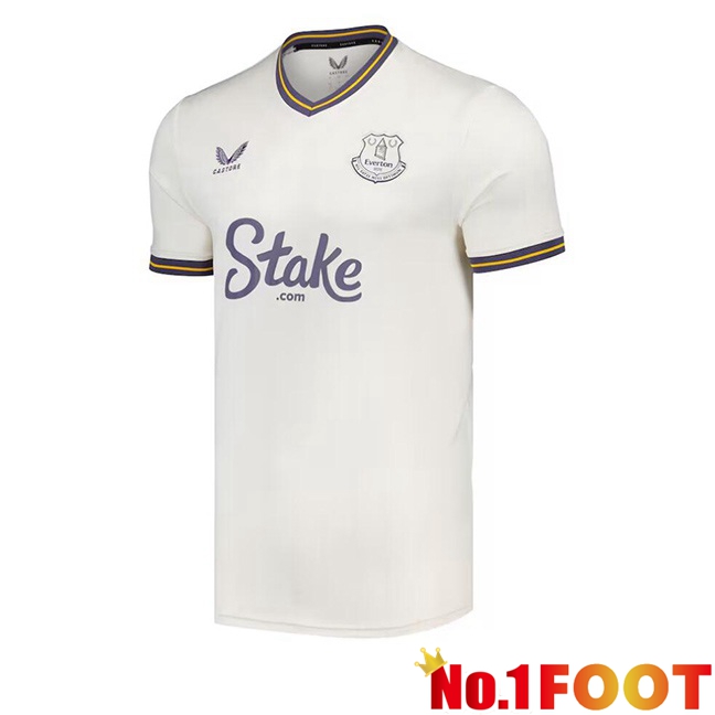 Everton Third Soccer Jersey White 2024/2025