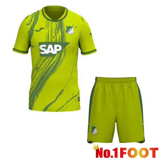 TSG Hoffenheim Kids Third Soccer Jersey Green 2024/2025