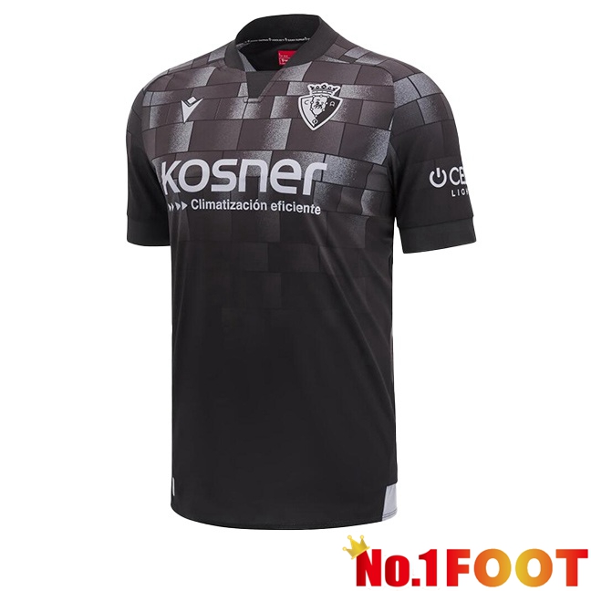 CA Osasuna Third Soccer Jersey Black 2024/2025