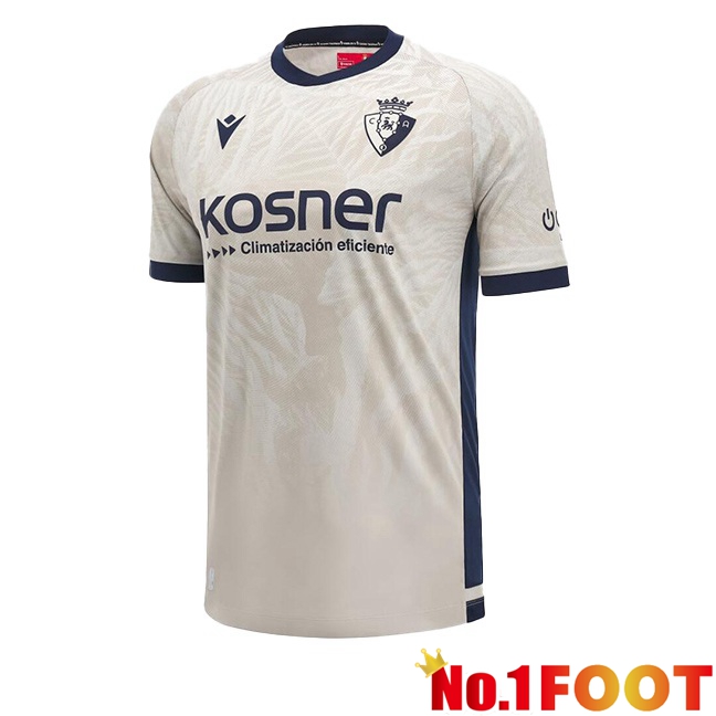 CA Osasuna Away Soccer Jersey White 2024/2025 - Click Image to Close