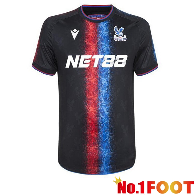 Crystal Palace Third Soccer Jersey Black 2024/2025