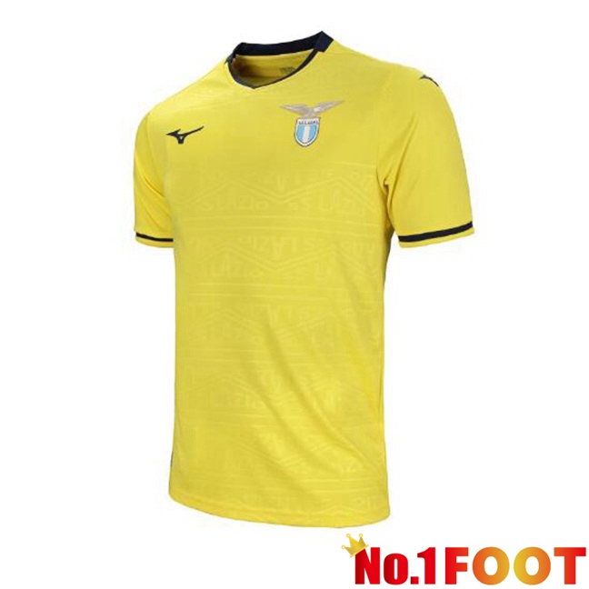 SS Lazio Away Soccer Jersey Yellow 2024/2025