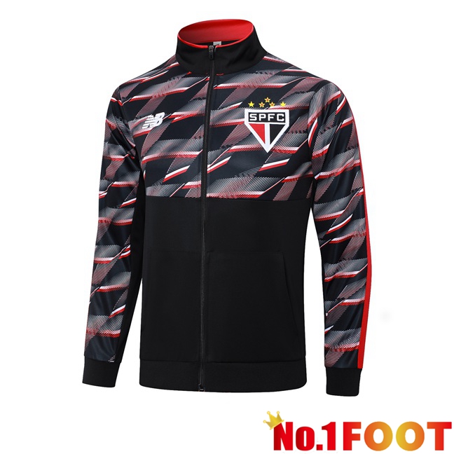 Sao Paulo FC Training Jacket Black 2024/2025