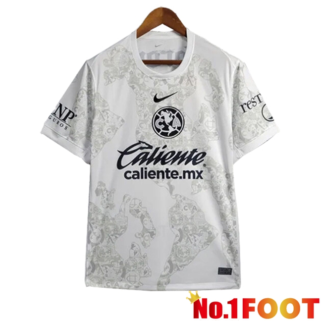 Club America Goalkeeper Soccer Jersey White 2024/2025