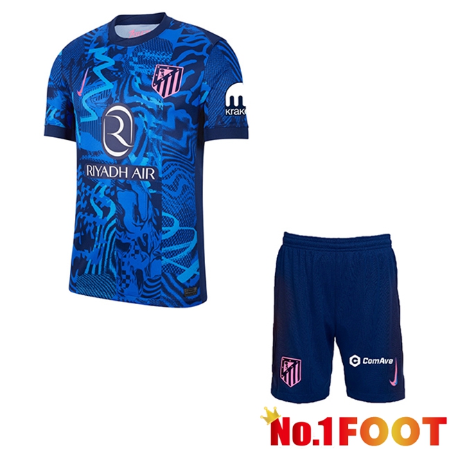 Atletico Madrid Kids Third Soccer Jersey 2024/2025