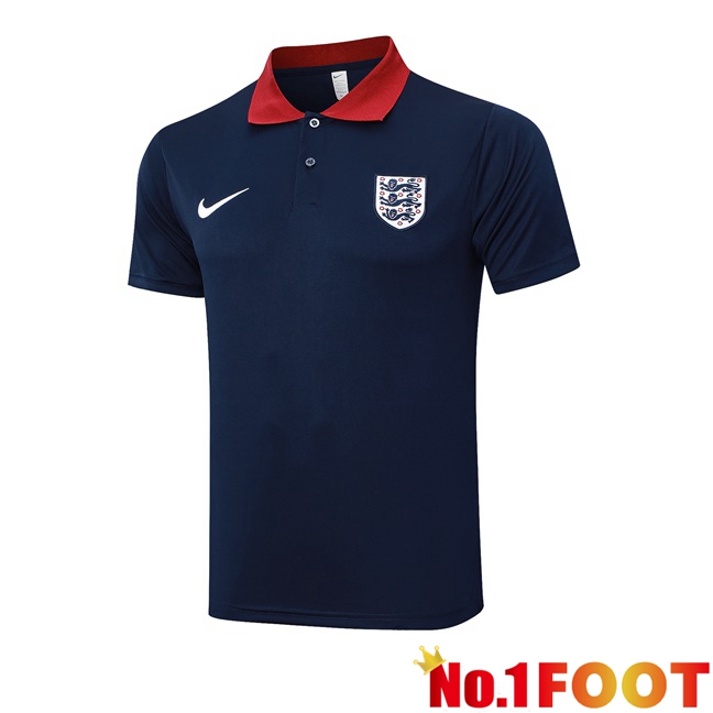 England Soccer Polo Blue Royal 2024/2025