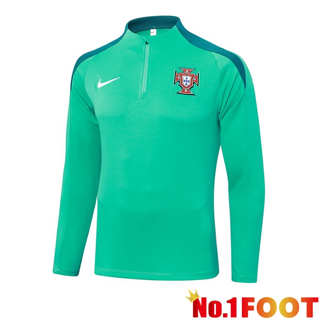 Portugal Training Sweatshirt Green 2024/2025