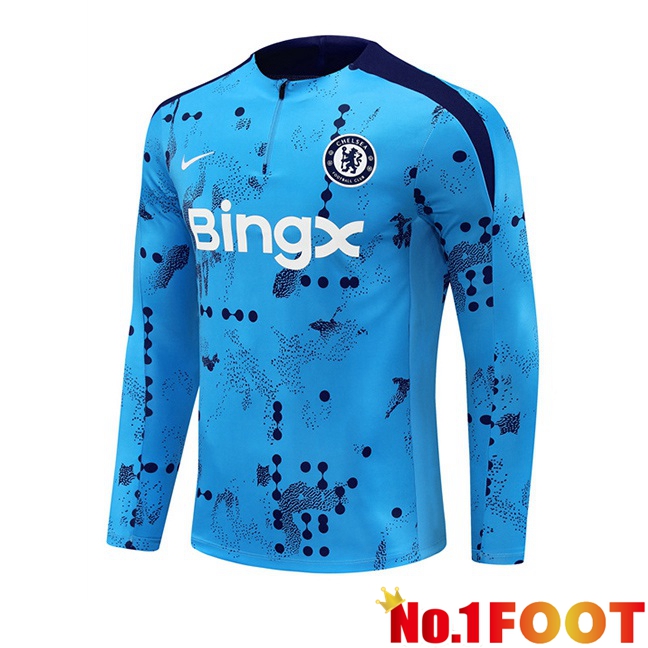 FC Chelsea Training Sweatshirt Blue 2024/2025