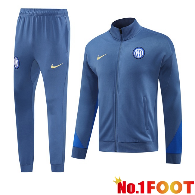 Inter Milan kit Training Tracksuit - Jacket Blue 2024/2025