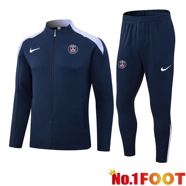 Paris PSG kit Training Tracksuit - Jacket Blue Royal 2024/2025