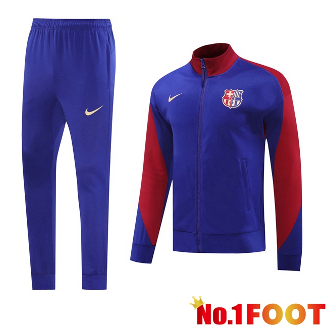 FC Barcelona kit Training Tracksuit - Jacket Blue 2024/2025