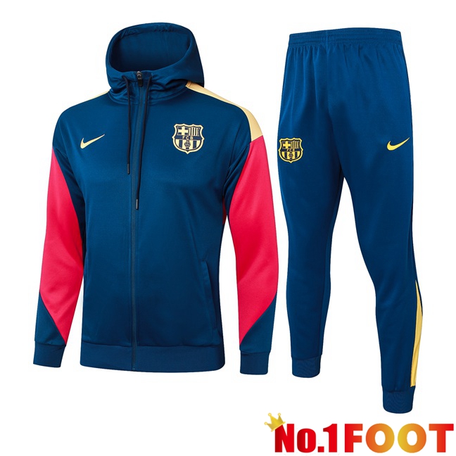 FC Barcelona Training Tracksuit - Windbreaker Blue Royal 2024/2025