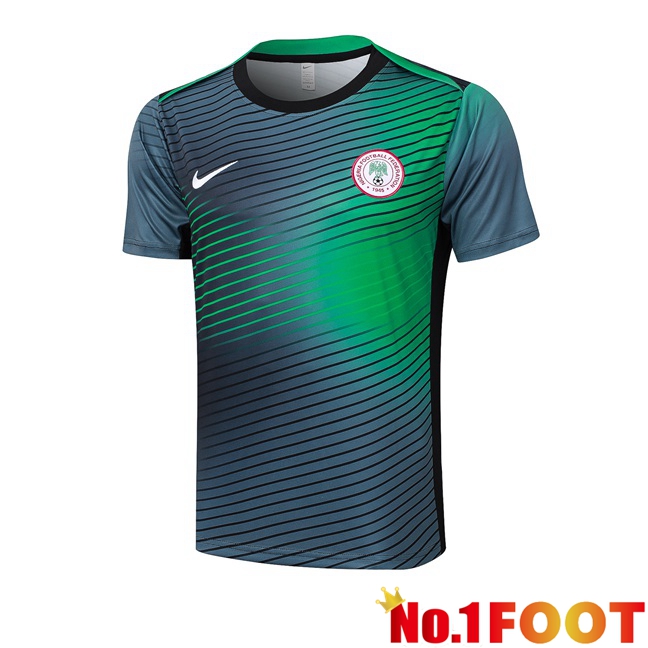 Nigeria Training T Shirt Green Black 2024/2025