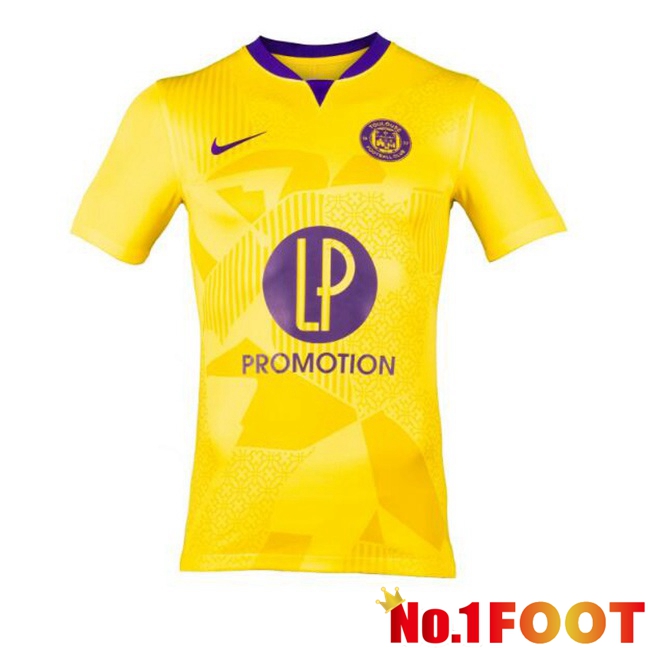 Toulouse Away Soccer Jersey Yellow 2024/2025