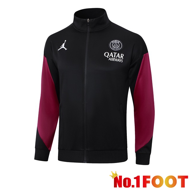 Paris PSG Training Jacket Black 2024/2025