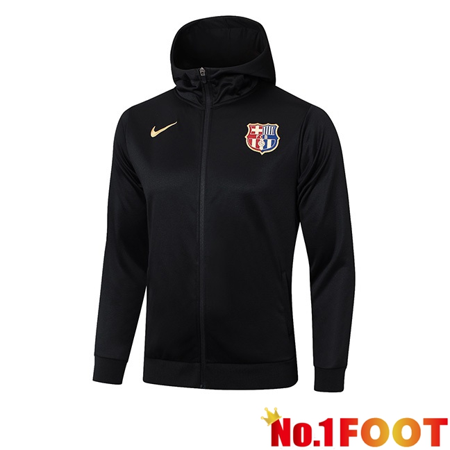 FC Barcelona Training Jacket Windbreaker Black 2024/2025