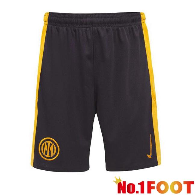 Inter Milan Third Soccer Shorts Black 2024/2025