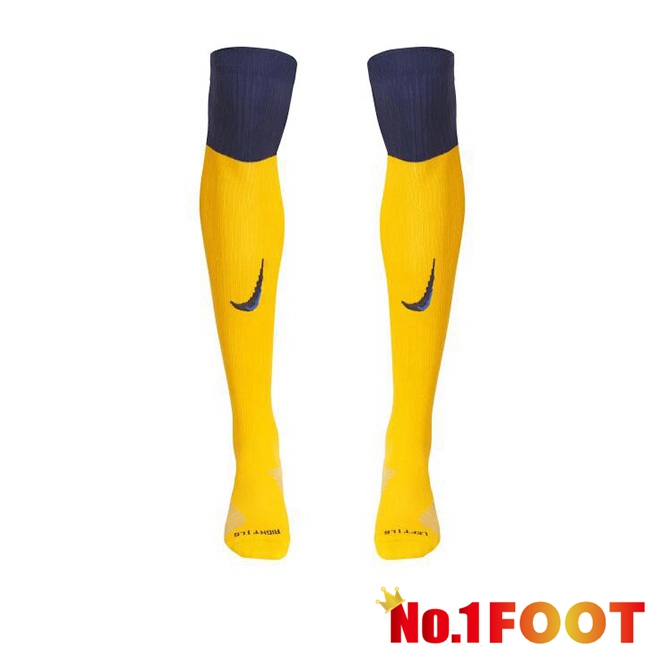 Inter Milan Third Soccer Socks Yellow 2024/2025