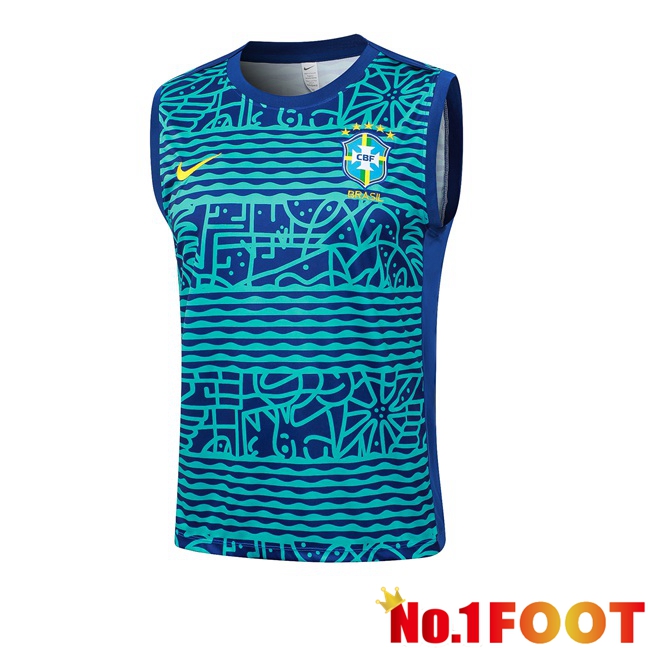 Brazil Gilet Soccer Blue 2024/2025