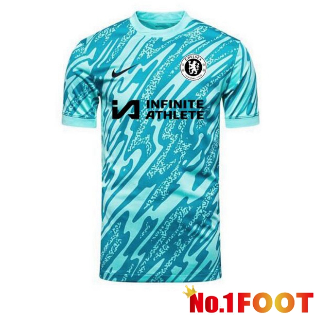 FC Chelsea Goalkeeper Soccer Jersey Blue 2024/2025