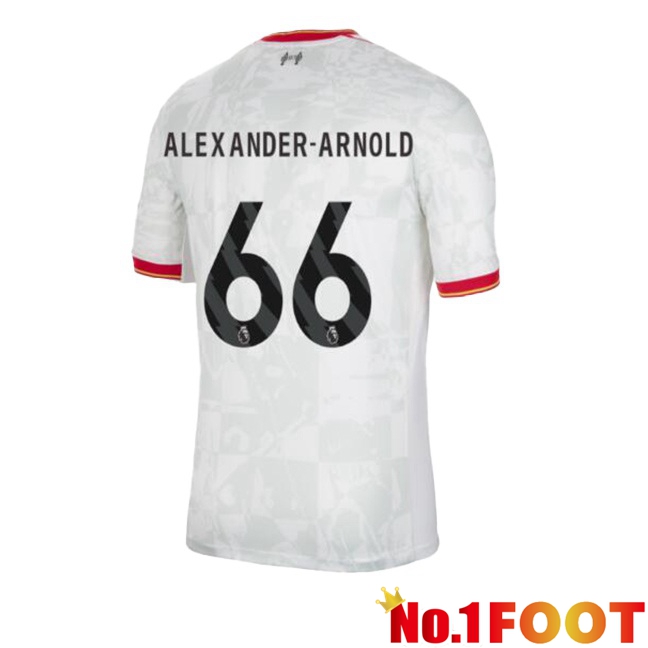 FC Liverpool (ALEXANDER-ARNOLD 66) Third Soccer Jersey White 2024/2025