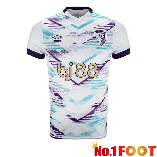 AFC Bournemouth Away Soccer Jersey White 2024/2025