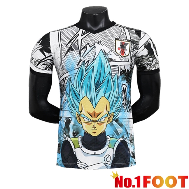 Japan Soccer Jersey Special Edition Dragon Ball White 2024/2025