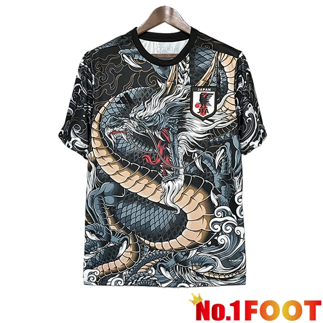 Japan Soccer Jersey Special Edition Black 2024/2025 -07