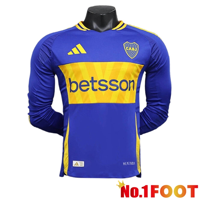 Boca Juniors Home Soccer Jersey Long sleeve 2024/2025