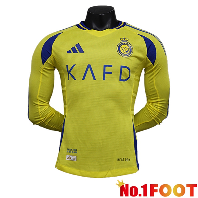 Al-Nassr Long sleeve Home Soccer Jersey 2024/2025