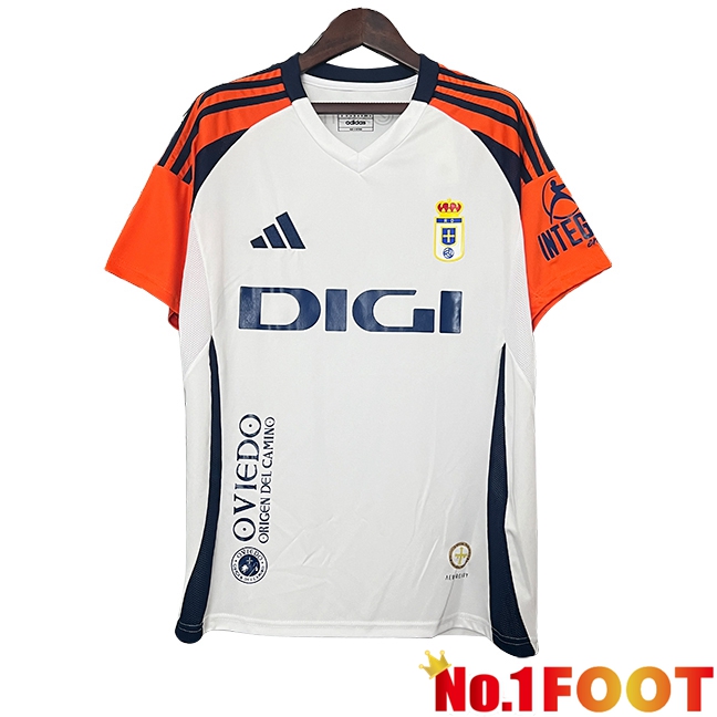 Real Oviedo Away Soccer Jersey 2024/2025