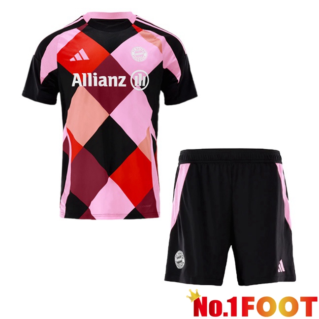 Bayern Munich Kids Soccer Jersey Special Edition Pink 2024/2025