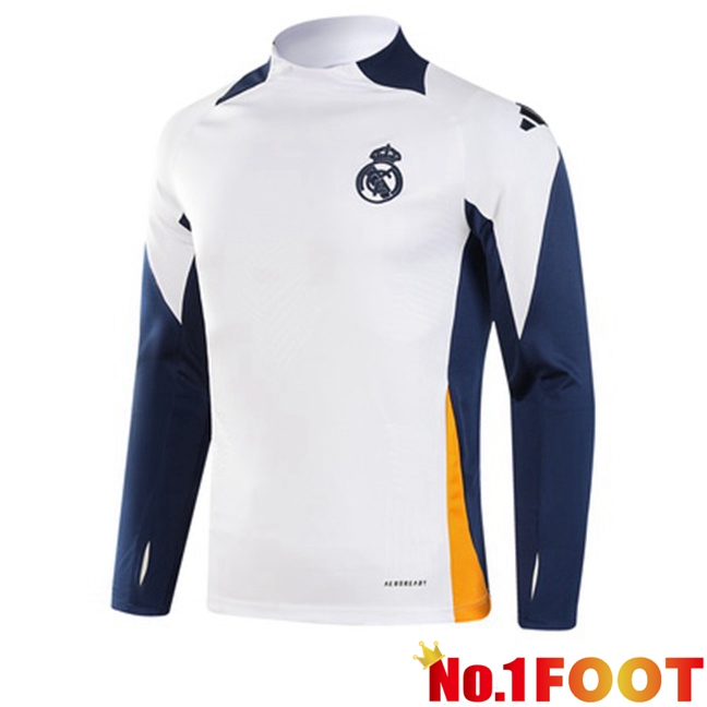 Real Madrid Training Sweatshirt White 2024/2025