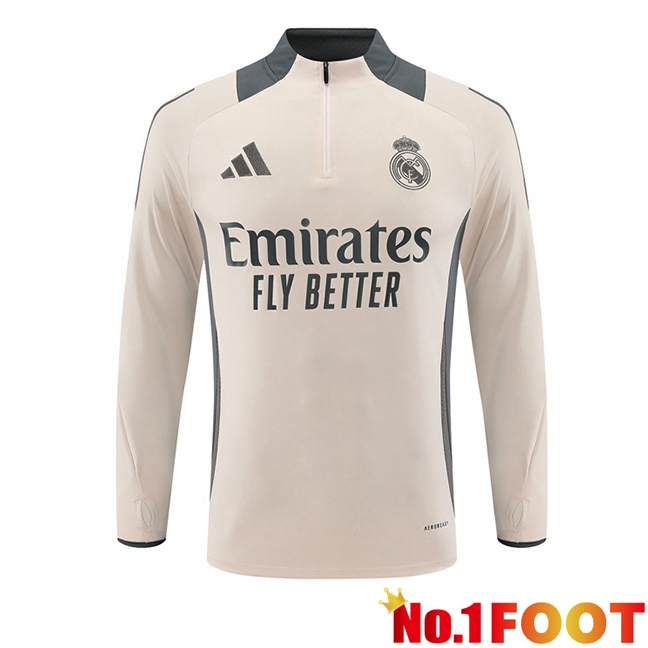 Real Madrid Training Sweatshirt Grey 2024/2025